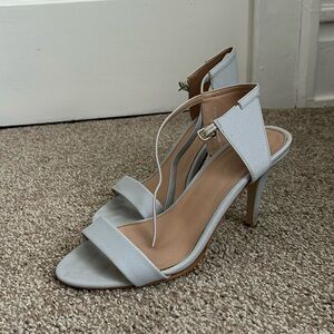 Baby blue heels